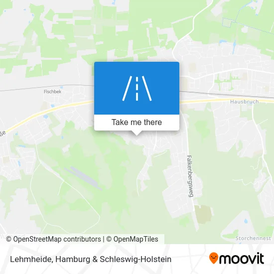 Карта Lehmheide