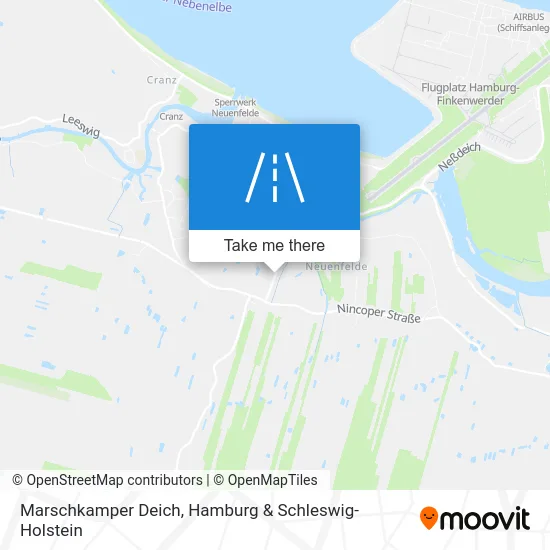 Карта Marschkamper Deich