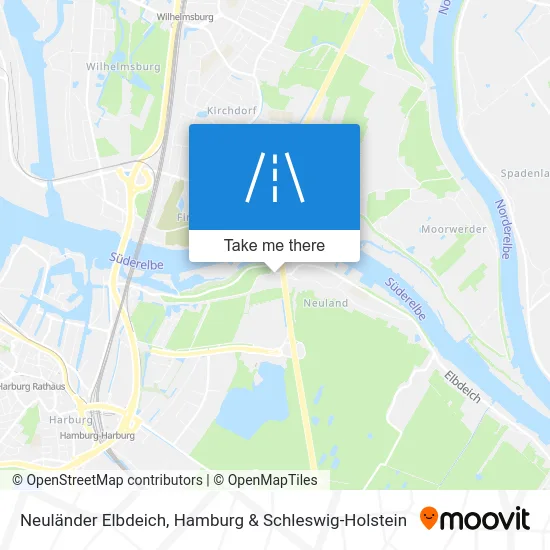 Карта Neuländer Elbdeich