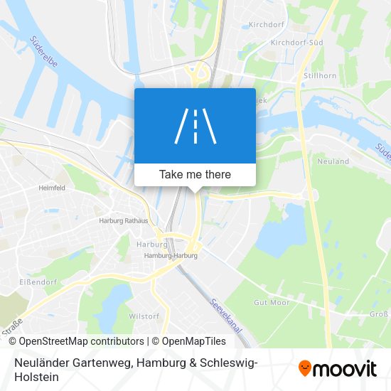 Neuländer Gartenweg map
