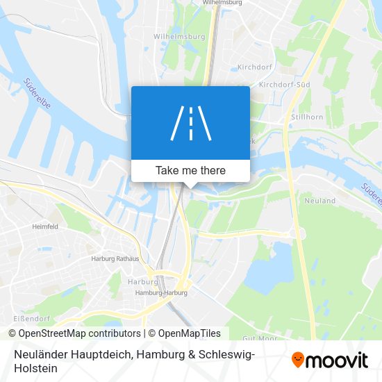 Neuländer Hauptdeich map