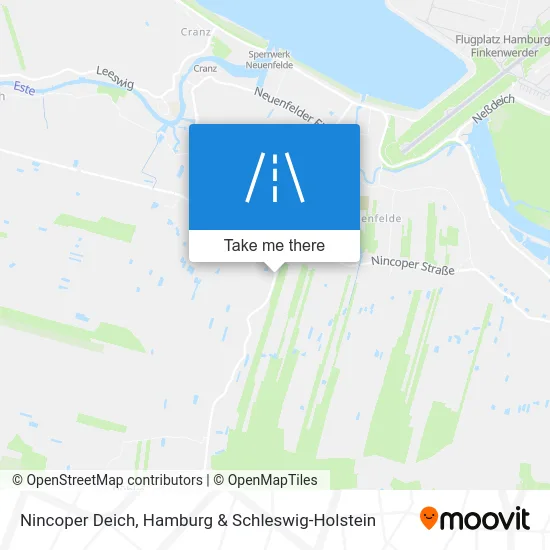 Карта Nincoper Deich