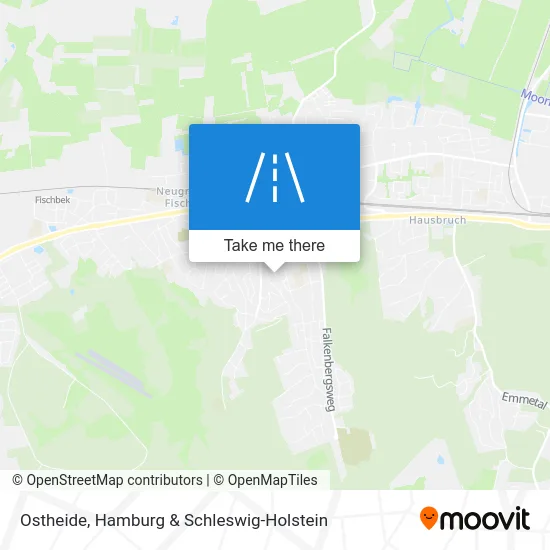 Карта Ostheide