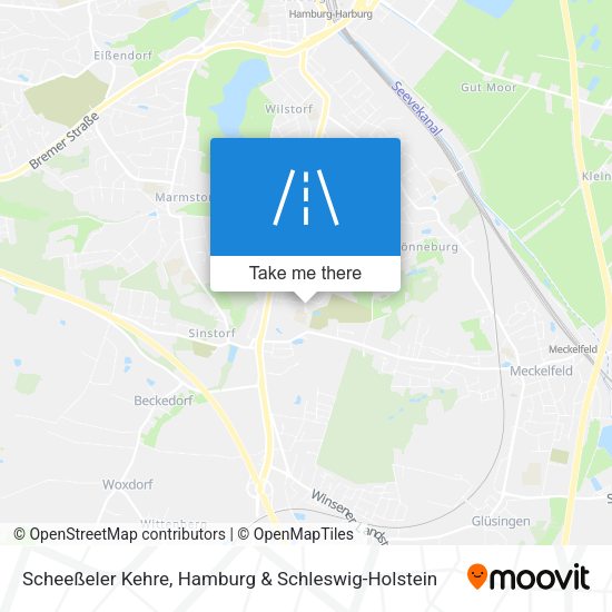 Scheeßeler Kehre map