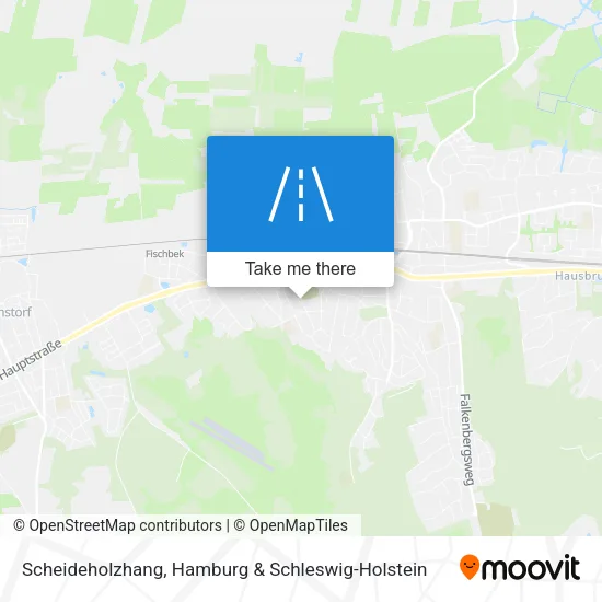 Карта Scheideholzhang