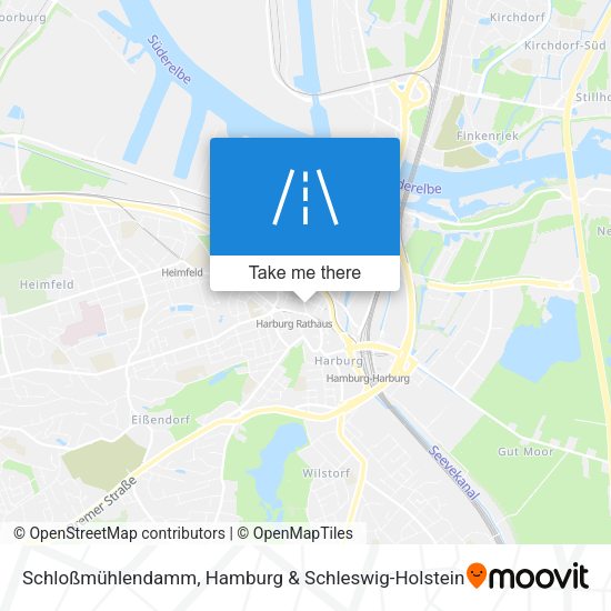 Schloßmühlendamm map