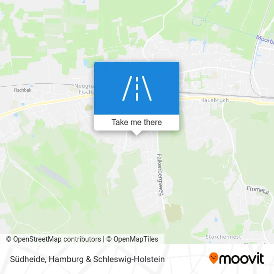 Карта Südheide