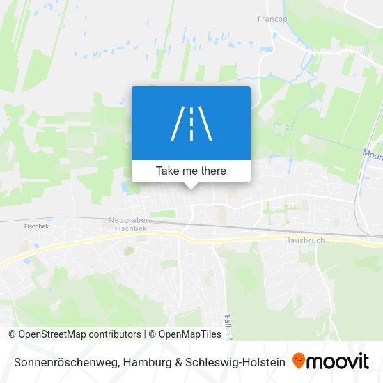 Sonnenröschenweg map