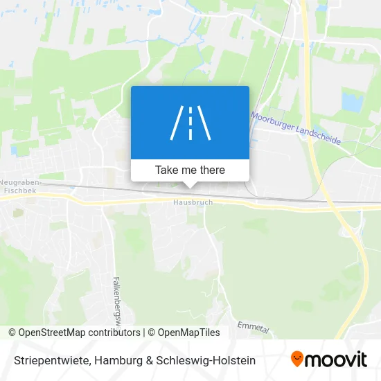 Карта Striepentwiete