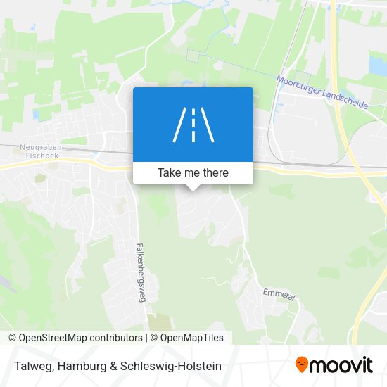 Talweg map