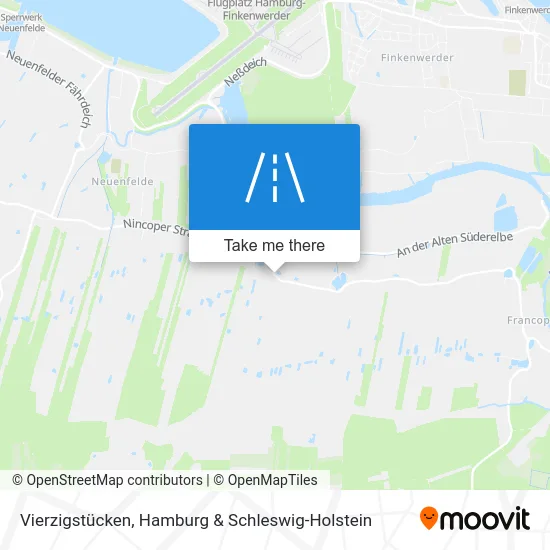 Карта Vierzigstücken