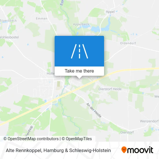 Карта Alte Rennkoppel