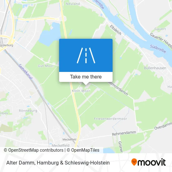 Карта Alter Damm