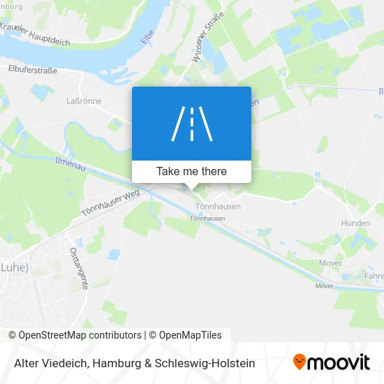 Карта Alter Viedeich