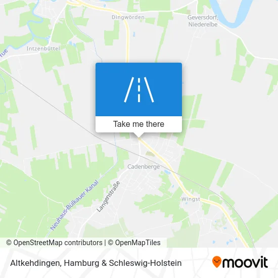 Карта Altkehdingen