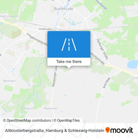 Altklosterbergstraße map