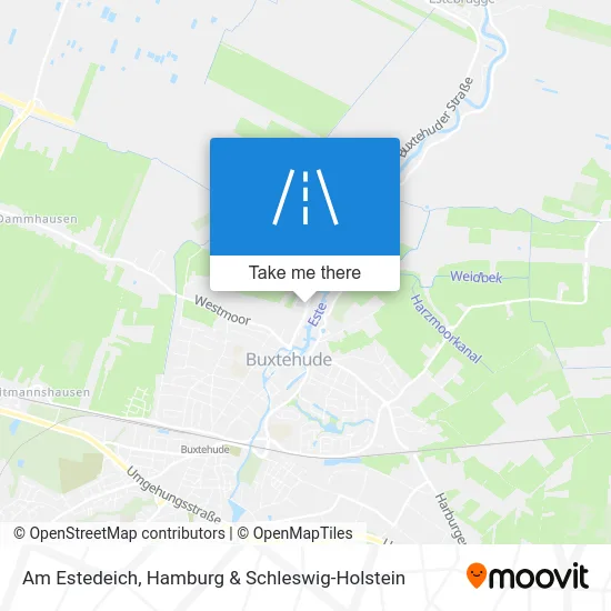Карта Am Estedeich