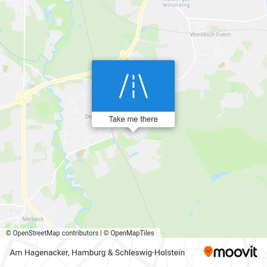 Карта Am Hagenacker