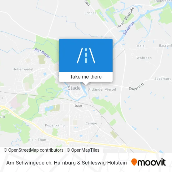 Am Schwingedeich map