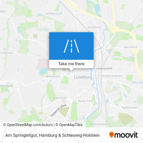 Карта Am Springintgut