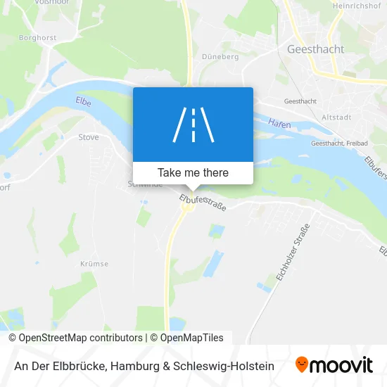 Карта An Der Elbbrücke