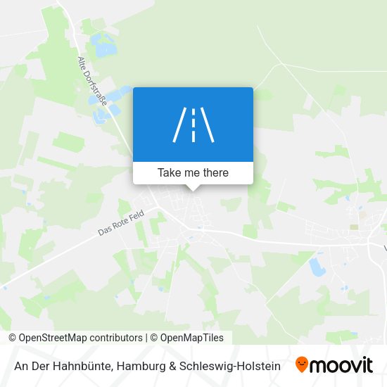 An Der Hahnbünte map