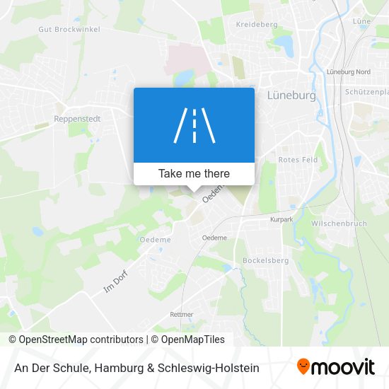 An Der Schule map