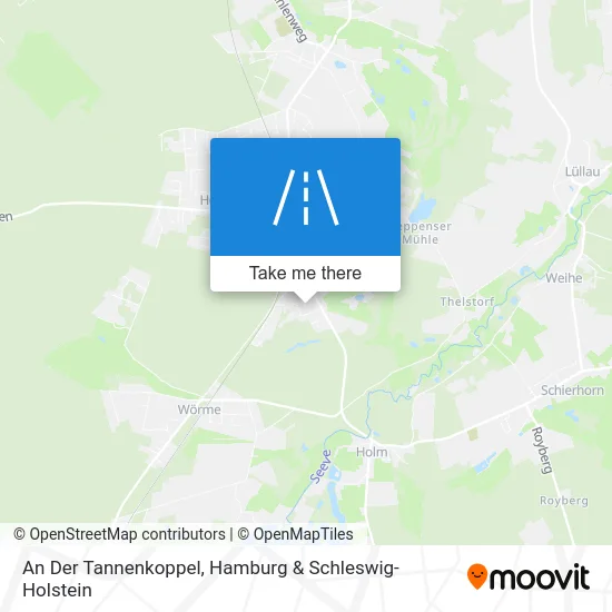 Карта An Der Tannenkoppel