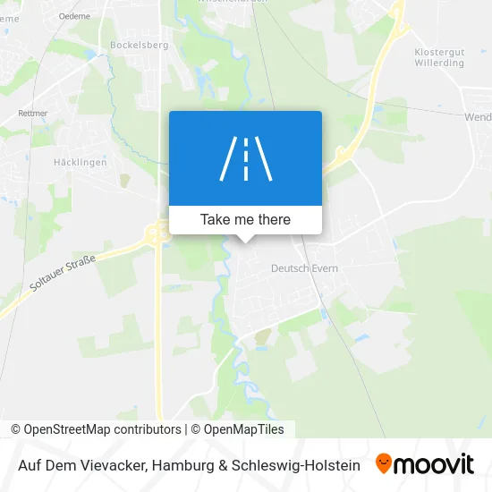 Карта Auf Dem Vievacker