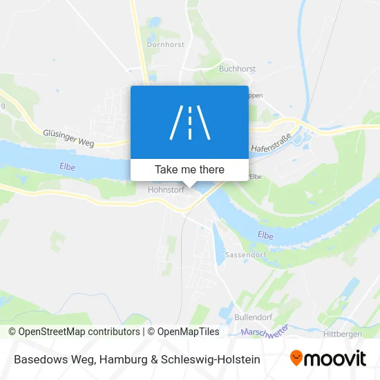 Карта Basedows Weg