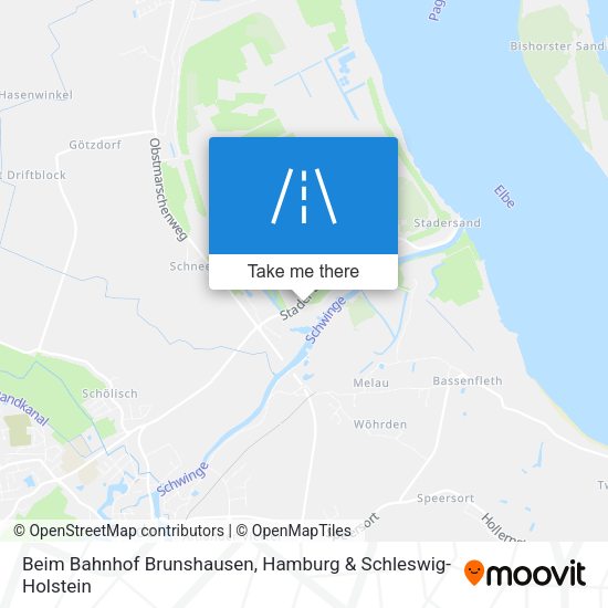 Beim Bahnhof Brunshausen map