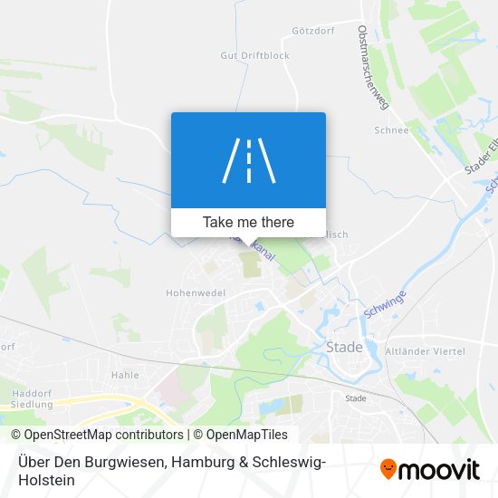 Über Den Burgwiesen map