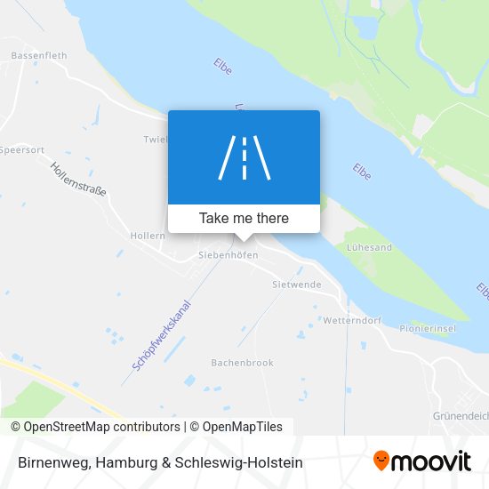 Birnenweg map