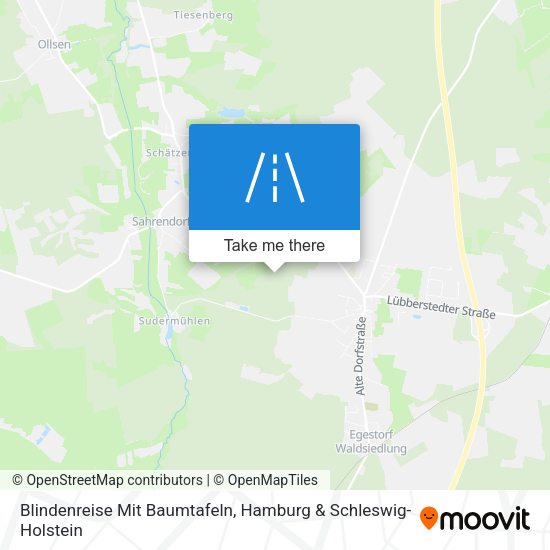 Blindenreise Mit Baumtafeln map