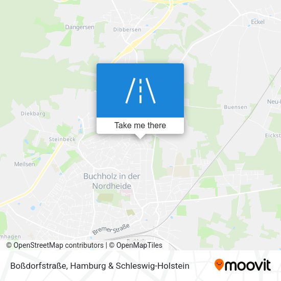 Boßdorfstraße map