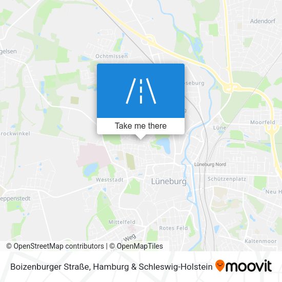 Boizenburger Straße map