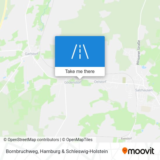 Bornbruchweg map