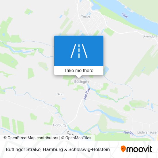 Bütlinger Straße map