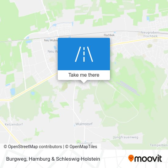 Burgweg map