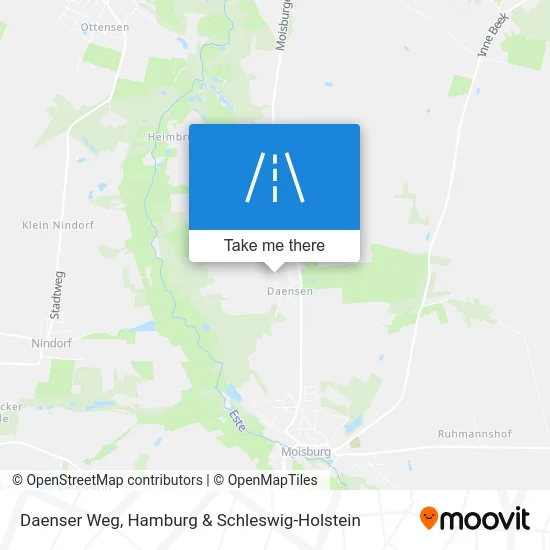 Карта Daenser Weg