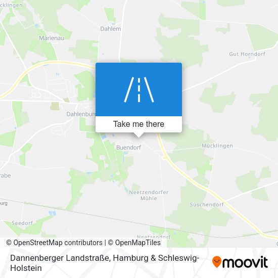 Dannenberger Landstraße map
