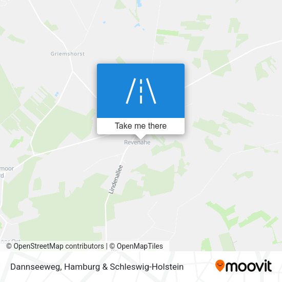 Dannseeweg map