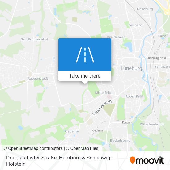 Douglas-Lister-Straße map