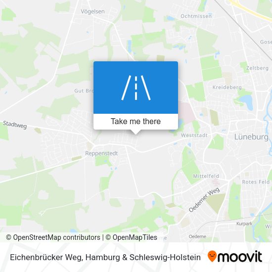 Eichenbrücker Weg map