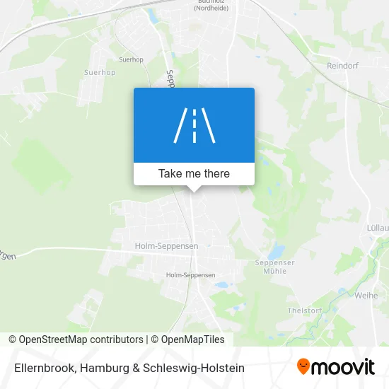 Карта Ellernbrook