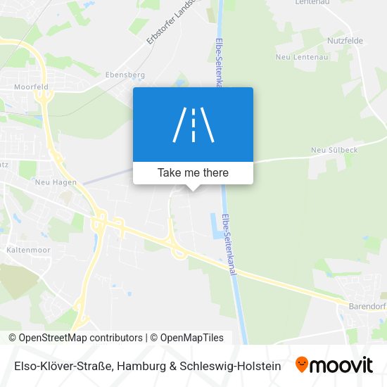 Elso-Klöver-Straße map
