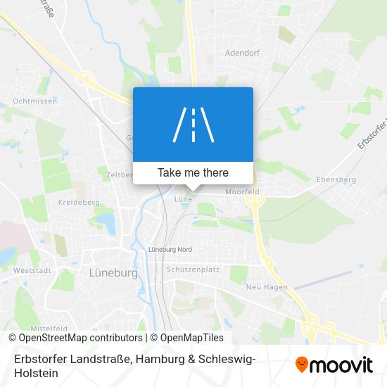 Erbstorfer Landstraße map