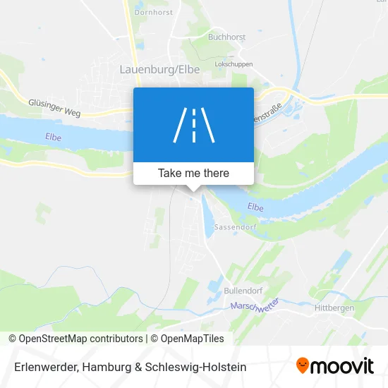 Карта Erlenwerder