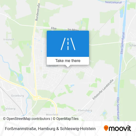 Карта Forßmannstraße