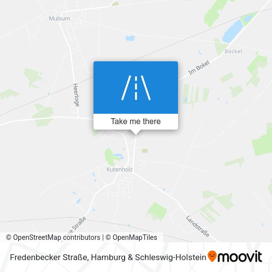 Fredenbecker Straße map